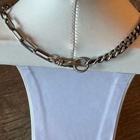 Mother of Pearl and Diamond Star Necklace - NEW! - Picture 4 of 4